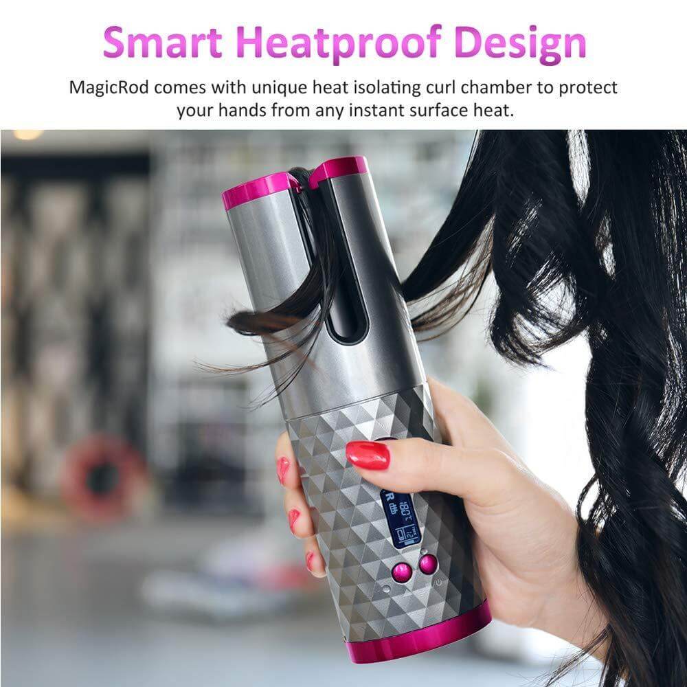 Ceramic Hair Curler (Auto Rotating)