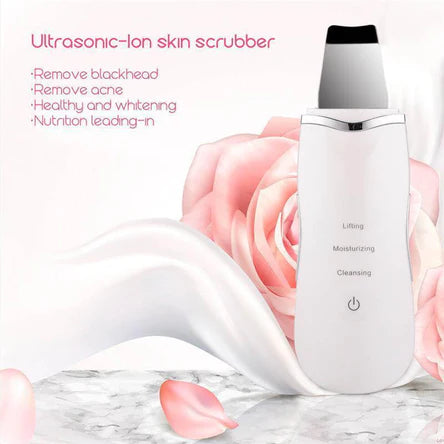 Ultrasonic Facial Skin Scrubber