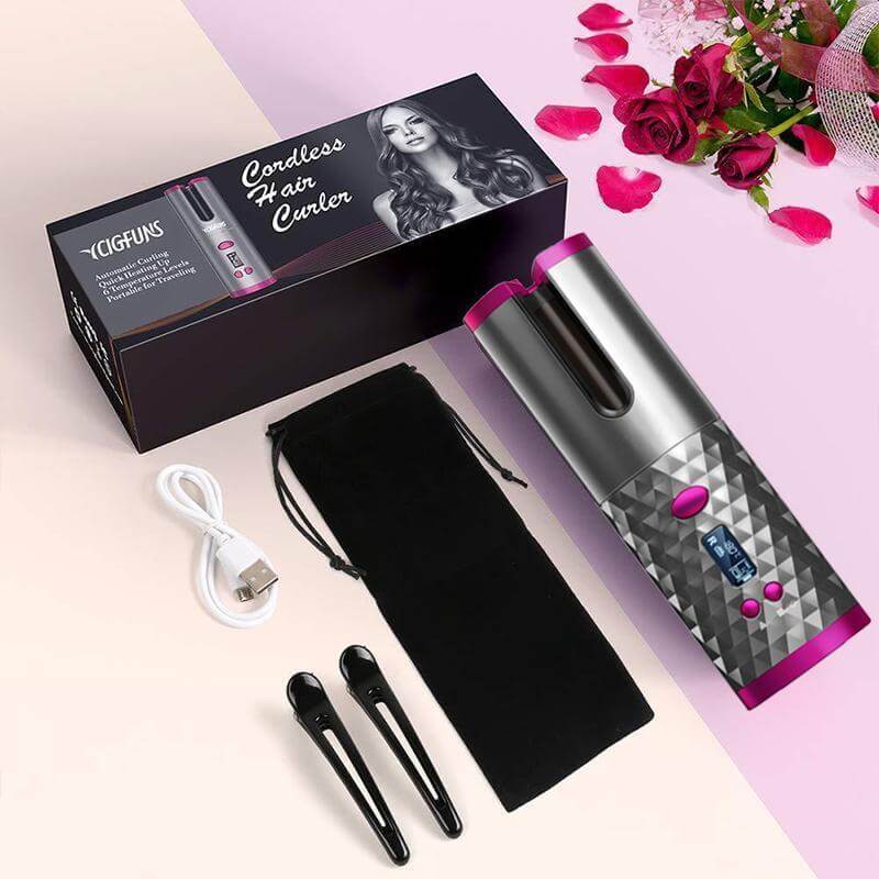 Ceramic Hair Curler (Auto Rotating)