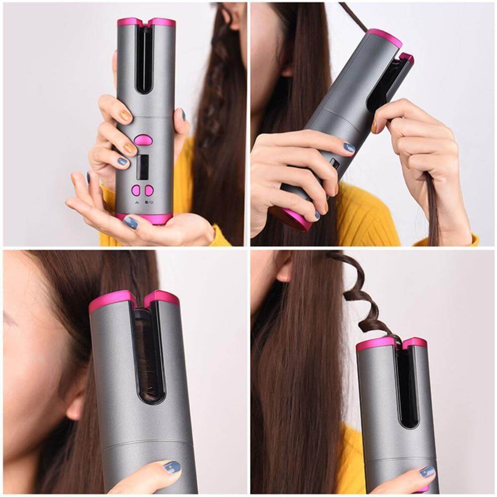 Ceramic Hair Curler (Auto Rotating)