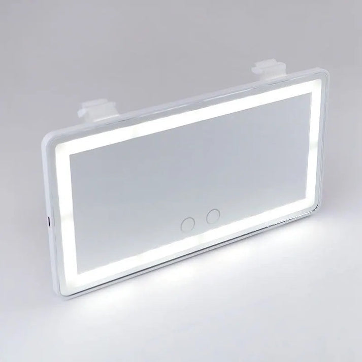 **Lighted Mirror for Sun Visor – Convenience and Style on the Go**