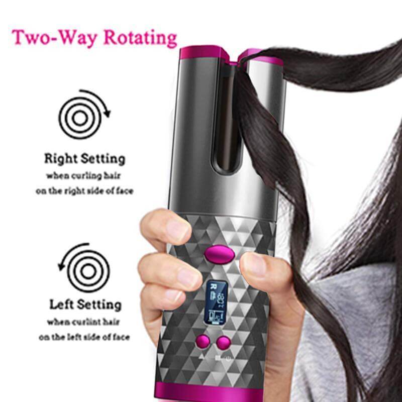 Ceramic Hair Curler (Auto Rotating)