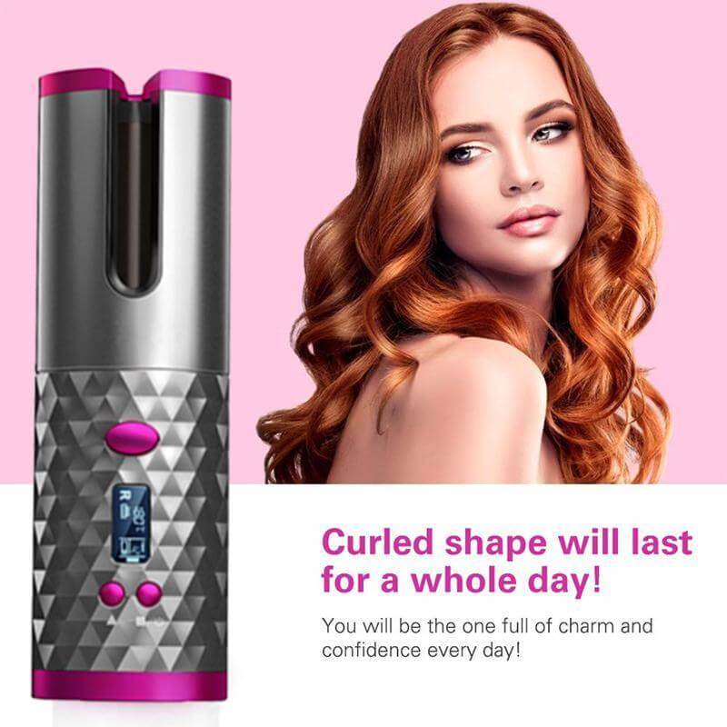 Ceramic Hair Curler (Auto Rotating)