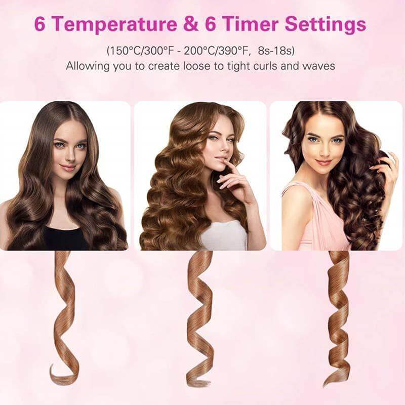 Ceramic Hair Curler (Auto Rotating)