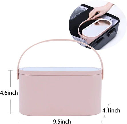 Cosmetic LED Mirror Makeup Case