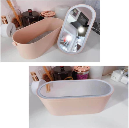 Cosmetic LED Mirror Makeup Case