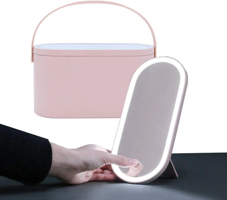 Cosmetic LED Mirror Makeup Case