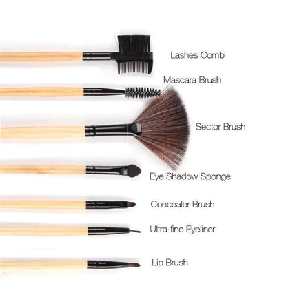 32Pcs Professional Makeup Brushes