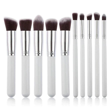 10 Piece Kabuki Brush Set