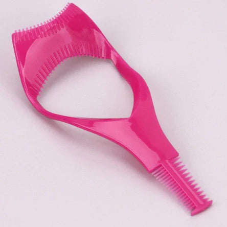 Mascara Shield Eyelash Curler Comb