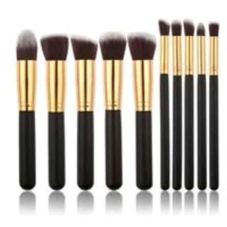 10 Piece Kabuki Brush Set